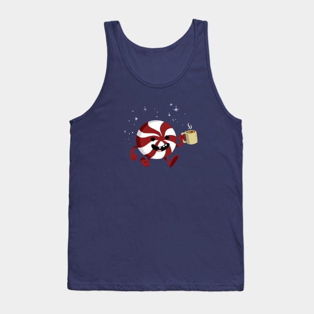 Christmas peppermint Tank Top by ctupa